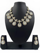 Exclusive Silver Plated Uncut Kundan Polki Necklace Set For Weddings By Gehna Shop Bridal Necklace Sets